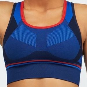 LNDR BLUE HUSTLE SPORTS BRA NAVY